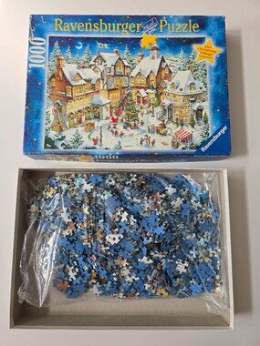 The Christmas Village - 2004 Ravensburger puzzle